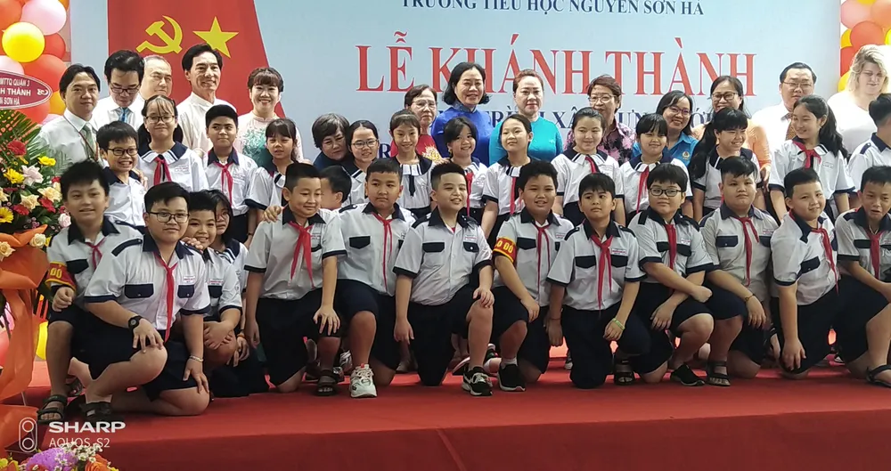 Quận 3 khánh thành Trường Tiểu học Nguyễn Sơn Hà ảnh 3