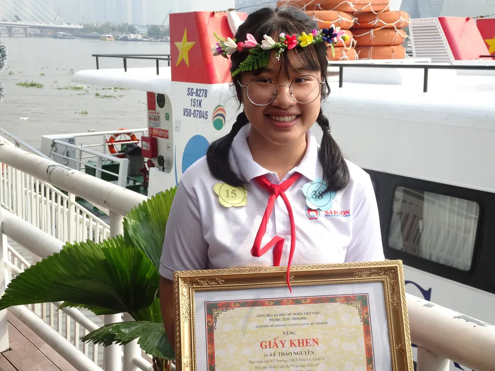 Học sinh trưởng thành hơn qua hai hội thi “Văn hay chữ tốt” và “Lớn lên cùng sách“ ảnh 5