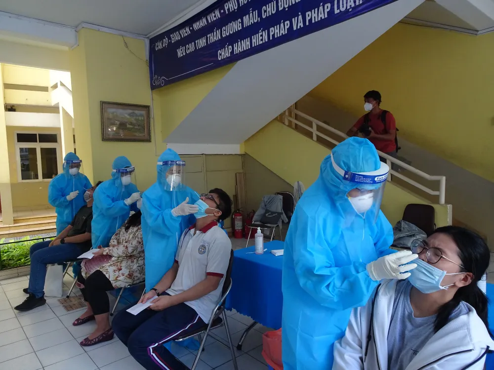 TPHCM: Trường học sẵn sàng cơ sở vật chất làm khu cách ly phòng chống Covid-19 ảnh 1