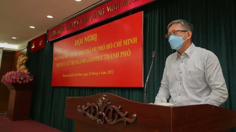 Cử tri TPHCM kiến nghị nhiều chế độ, chính sách cho giáo viên  ảnh 2