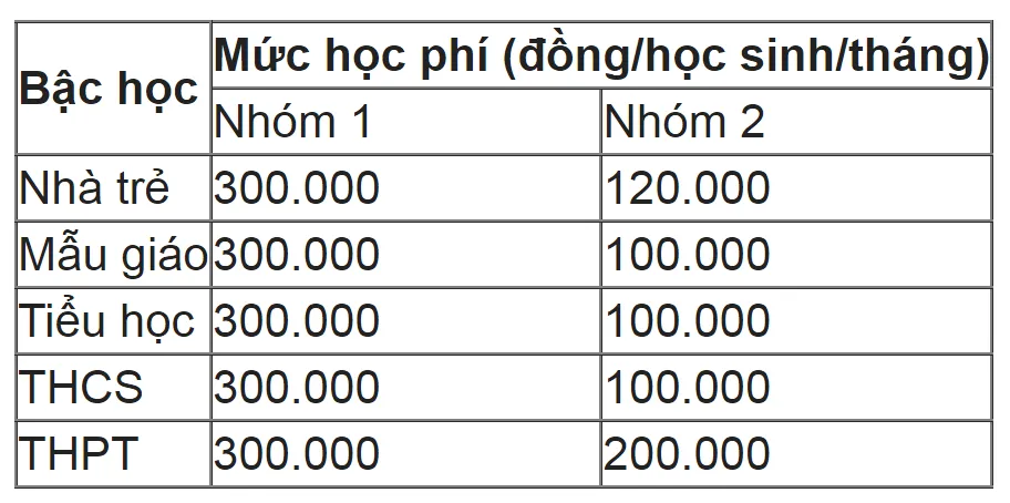 TPHCM: Lấy ý kiến dự thảo mức thu học phí mới ảnh 1