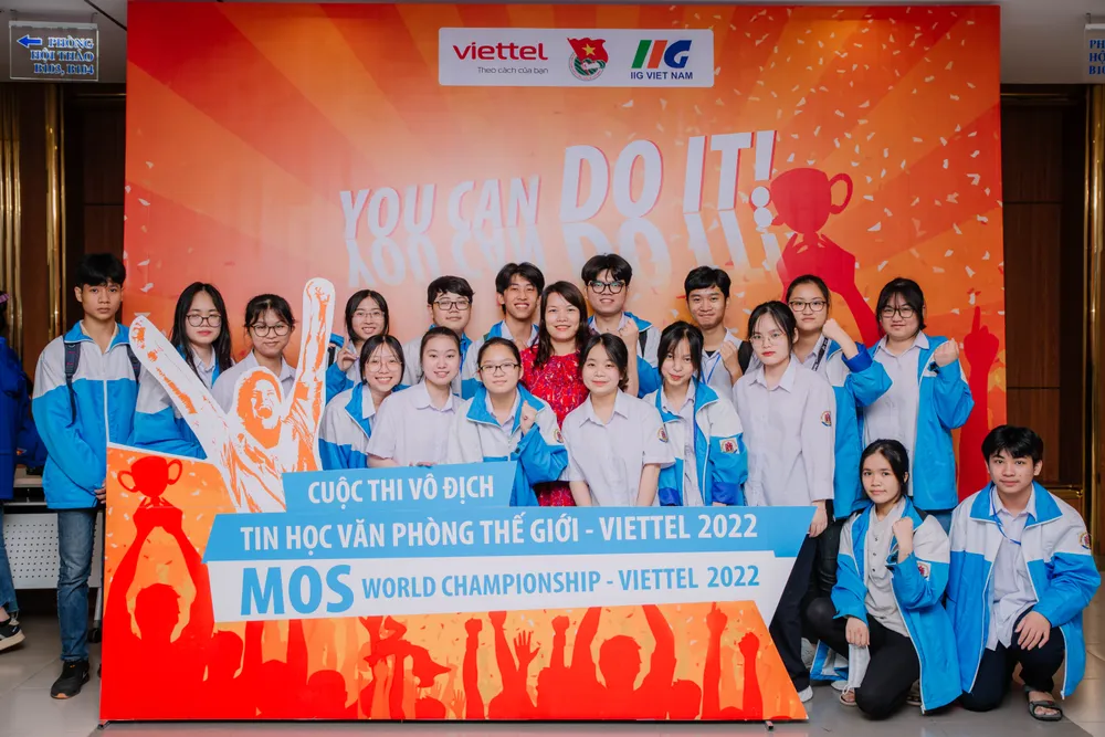 1.400 thí sinh tranh tài tại Vòng loại quốc gia Cuộc thi Vô địch Tin học văn phòng thế giới  ảnh 2