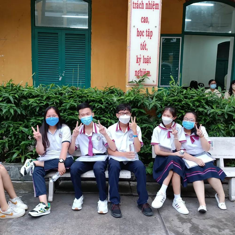 TPHCM: Một thí sinh là F0 tại điểm thi THPT Trưng Vương được đặc cách xét tốt nghiệp THPT ảnh 2