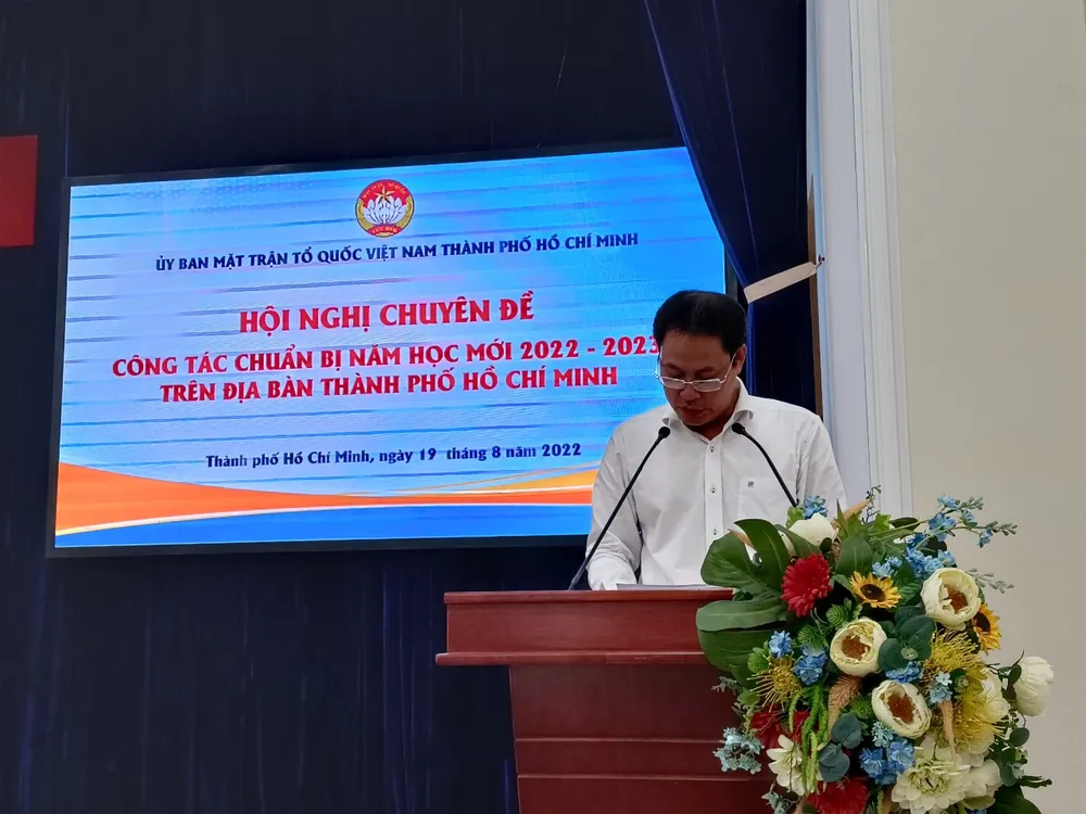 TPHCM: Phụ huynh đề xuất nâng cấp cơ sở vật chất nhà trường trước thềm năm học mới ảnh 2