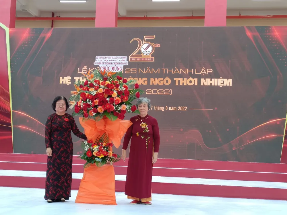 Hệ thống trường Ngô Thời Nhiệm tổ chức lễ kỷ niệm 25 năm thành lập ảnh 1