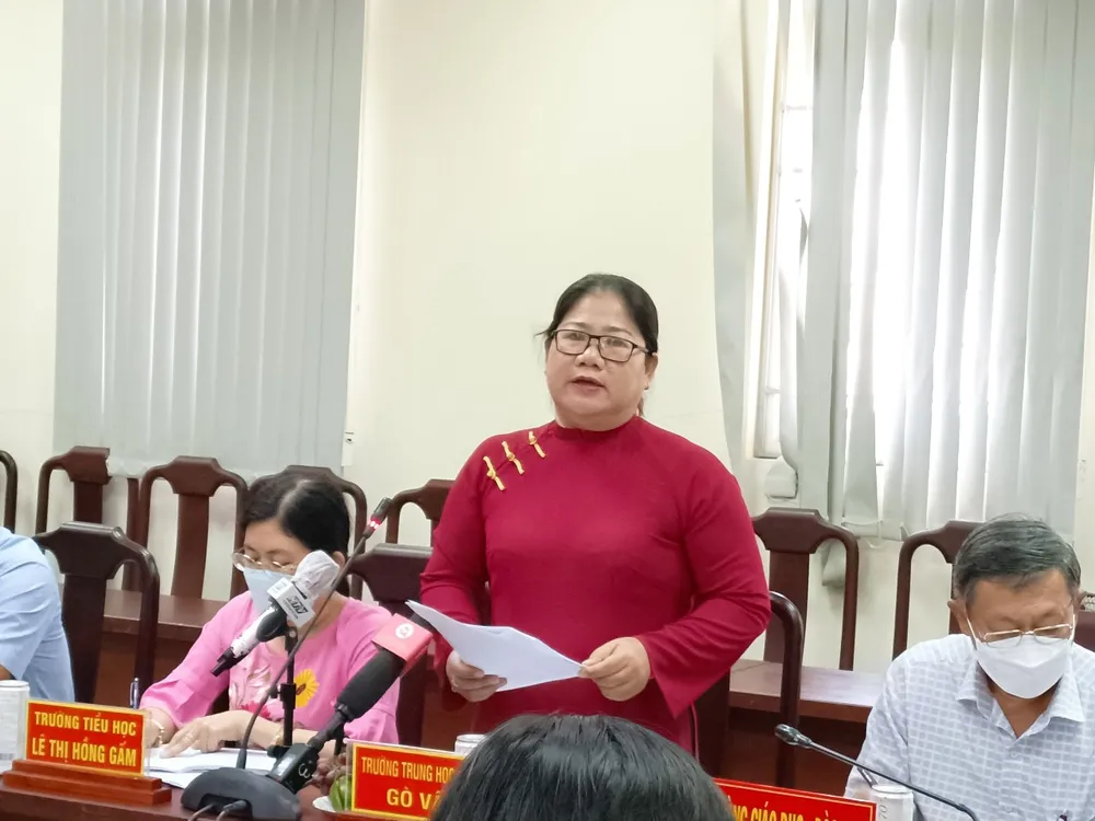 Quận Gò Vấp: Trường học thiếu giáo viên, sĩ số cao so với quy định ảnh 4