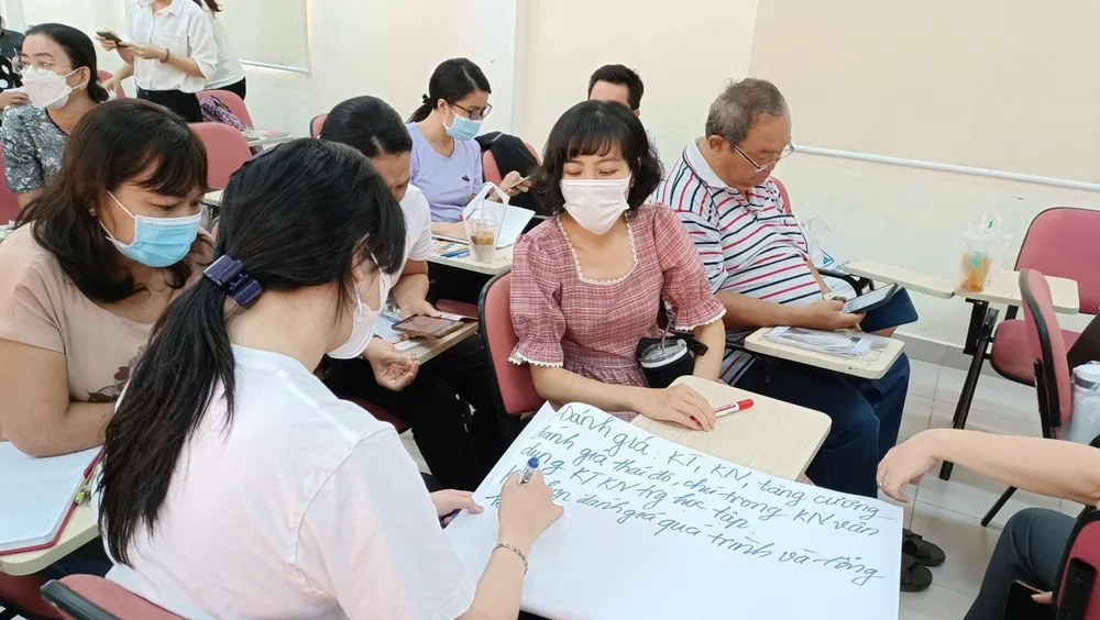 TPHCM: Đề xuất kế hoạch nâng chuẩn trình độ cho hơn 6.000 giáo viên  ảnh 1