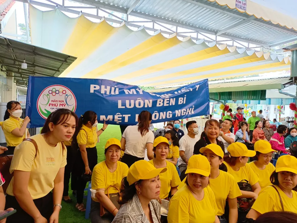 TPHCM: Học sinh mầm non tham gia Ngày hội “Năng lượng mới - Cả ngày vui“ ảnh 5