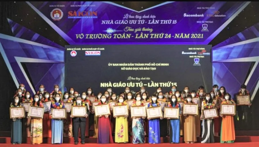 TPHCM: Tôn vinh 50 cán bộ quản lý, giáo viên đạt Giải thưởng Võ Trường Toản lần thứ 25 năm 2022 ảnh 1