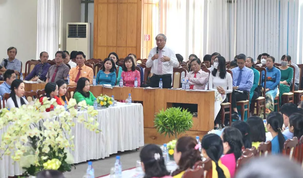 Xúc động buổi lễ giao lưu 75 giáo viên nhận Giải thưởng Võ Trường Toản ảnh 4