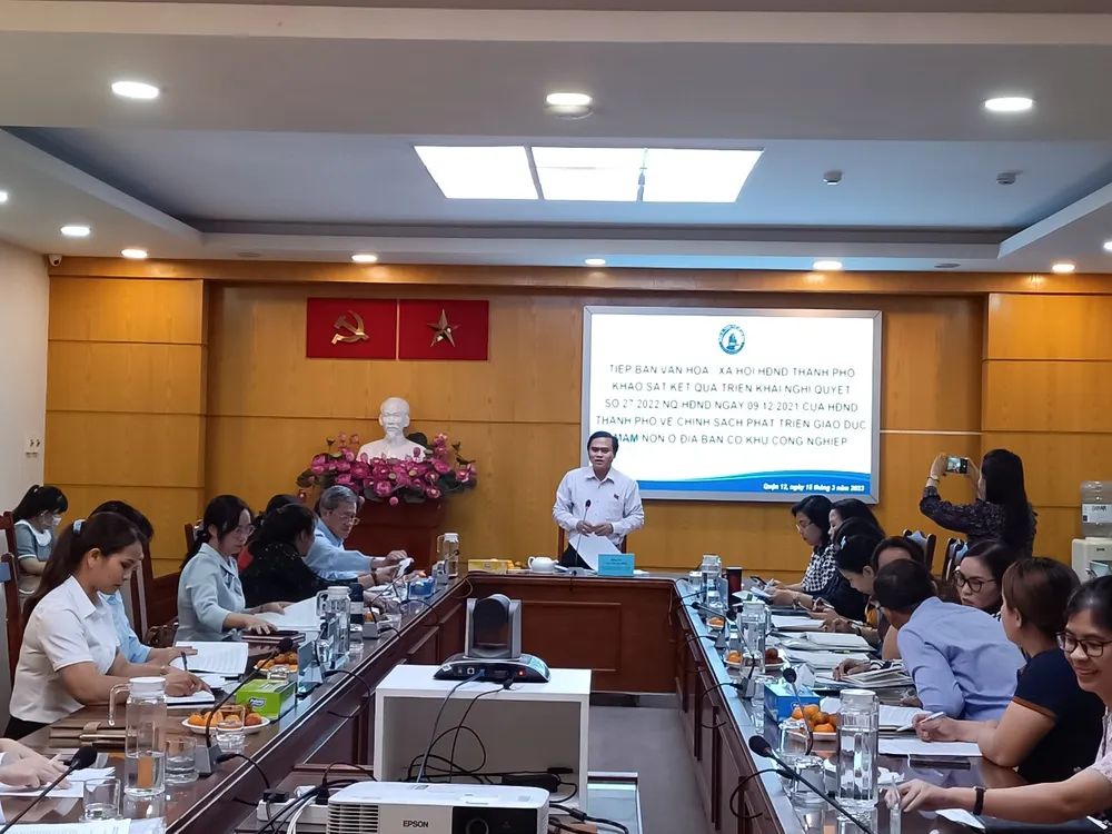 Toàn cảnh buổi làm việc