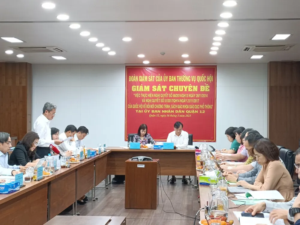 Toàn cảnh buổi làm việc