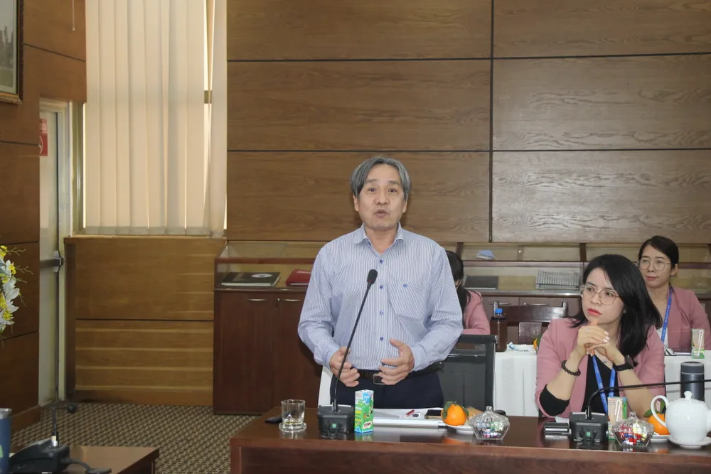 Ông Lê Duy Tân, Trưởng phòng Giáo dục trung học, Sở GD-ĐT TPHCM đề xuất mở rộng khái niệm ra ngoài khuôn viên trường học Ông Lê Duy Tân, Trưởng phòng Giáo dục trung học, Sở GD-ĐT TPHCM đề xuất mở rộng khái niệm ra ngoài khuôn viên trường học