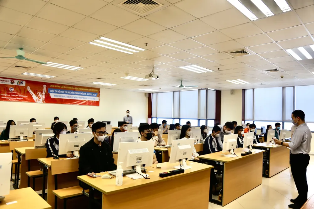 Cuộc thi nhằm tìm ra 6 đại diện xuất sắc nhất của Việt Nam tiếp tục tham gia tranh tài tại cuộc thi Tin học văn phòng thế giới diễn ra vào tháng 7-2023