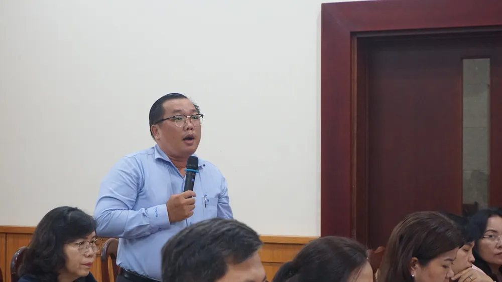 Trưởng phòng GD-ĐT quận 3 Phạm Đăng Khoa đề xuất chính sách hỗ trợ nhà ở cho giáo viên