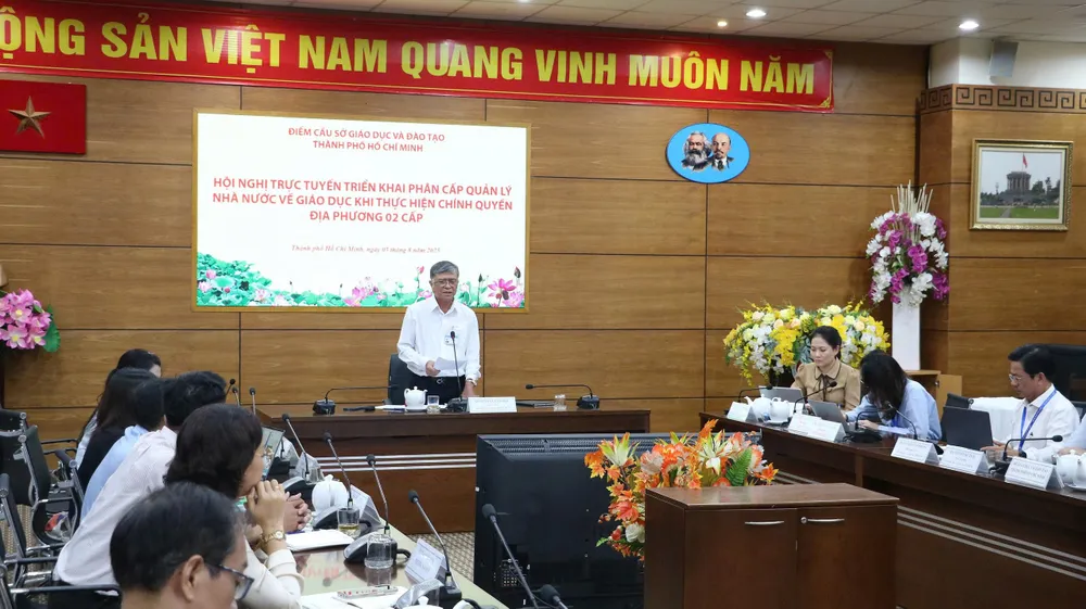 Hoàn thiện cơ chế quản lý giáo dục trong mô hình chính quyền hai cấp