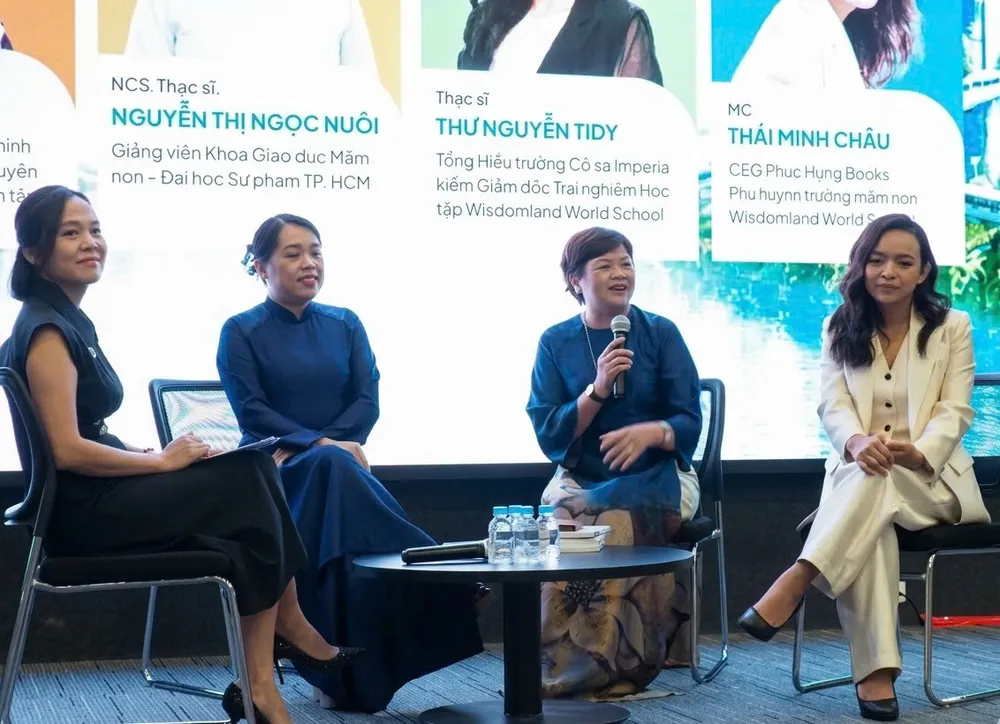 TS. Phạm Thị Thúy, Giảng viên Học viện Hành chính quốc gia (cơ sở TPHCM) chia sẻ tại toạ đàm