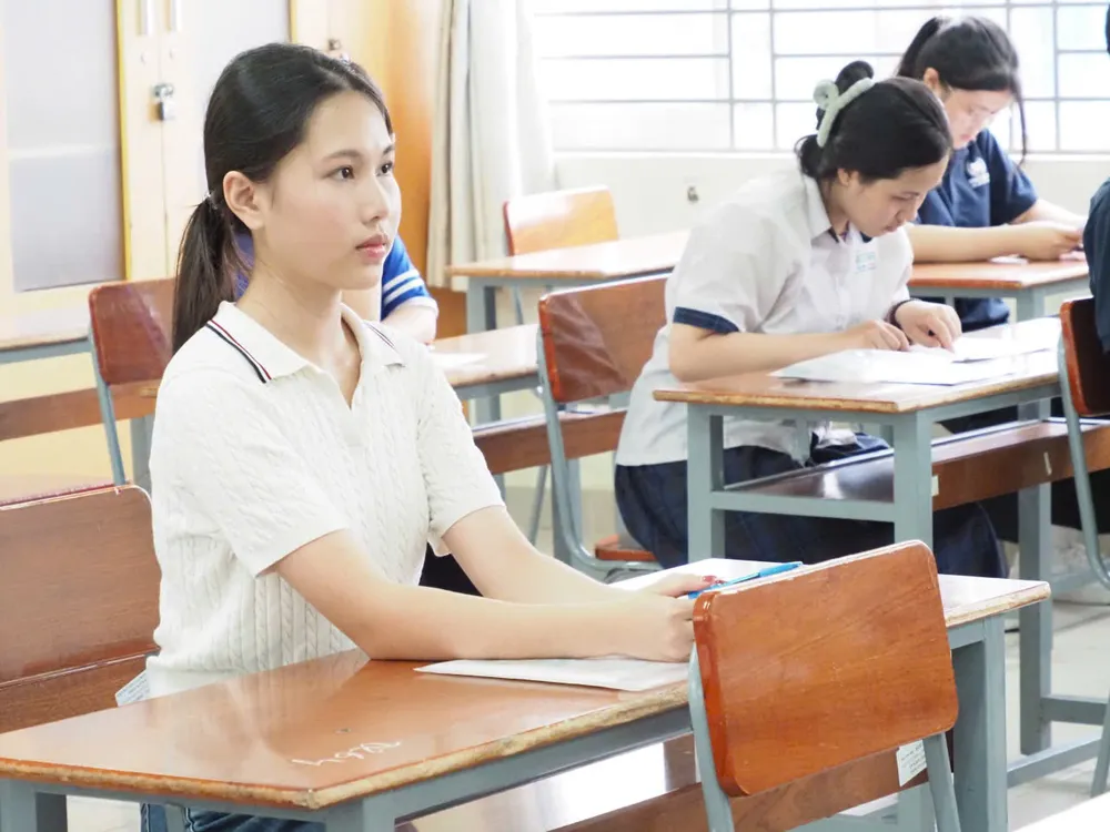 Thí sinh tham dự kỳ thi tốt nghiệp THPT năm 2026 tại TPHCM