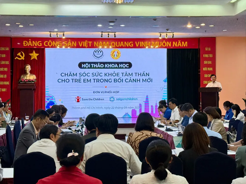 Cán bộ quản lý trường học, chuyên gia tư vấn tâm lý tham gia Hội thảo “Chăm sóc sức khỏe tâm thần cho trẻ em trong bối cảnh mới”