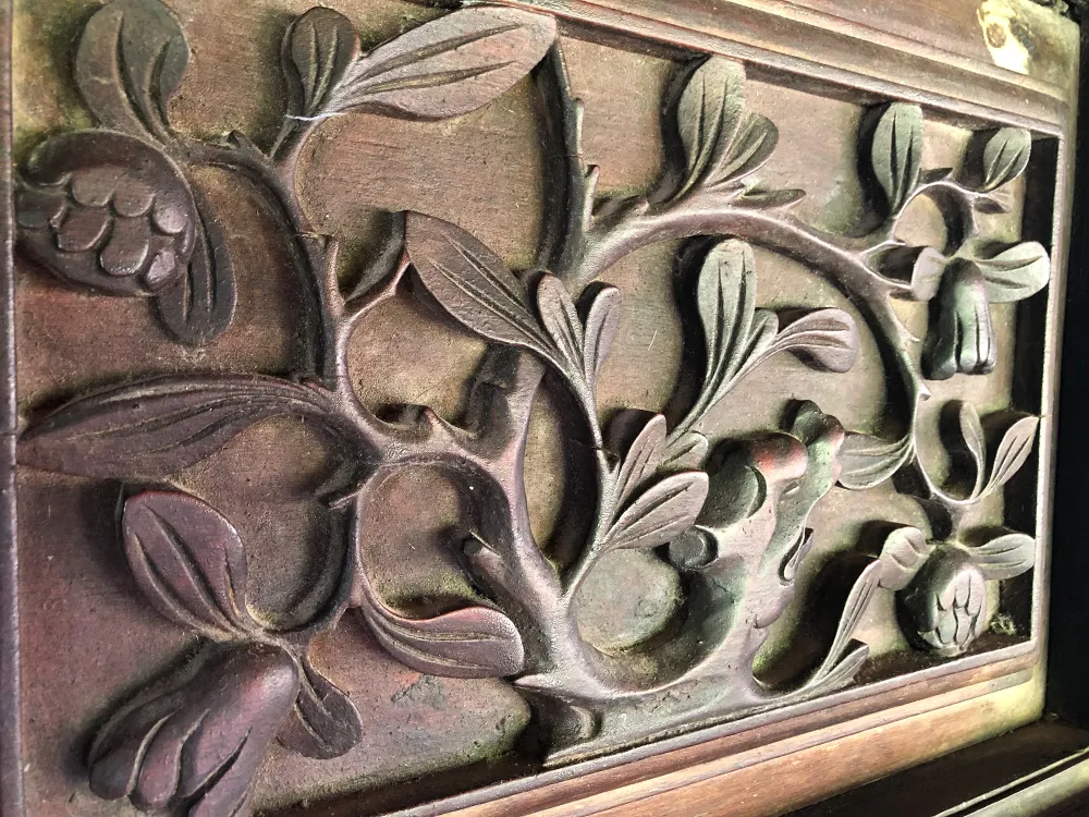 Độc đáo nhà trăm cột bằng gỗ quý tại Đồng Tháp ảnh 7