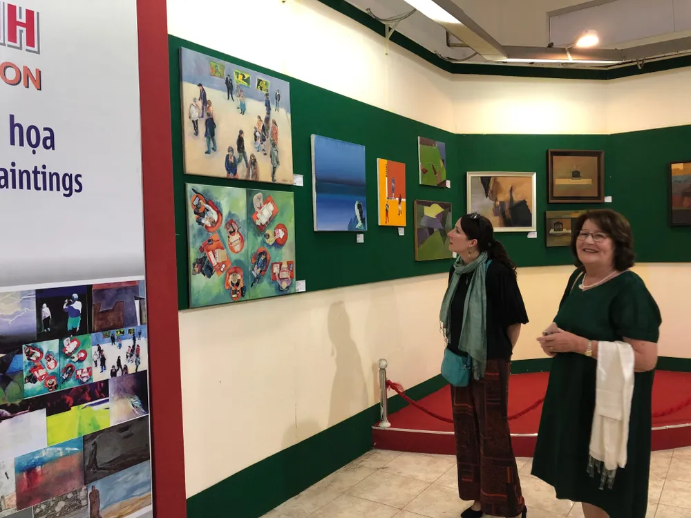 Triển lãm tranh đương đại Hungary tại Cần Thơ ảnh 6