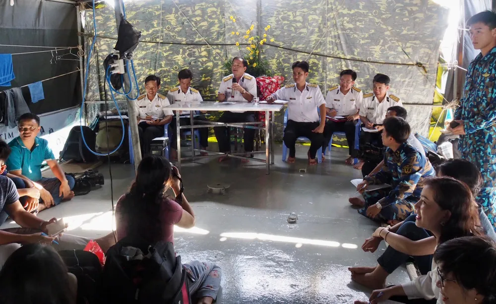 Chuyến thăm và chúc tết trên cụm đảo Tây Nam thành công tốt đẹp ảnh 4