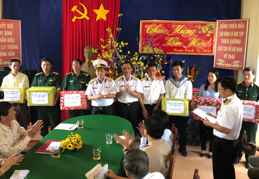 Chuyến thăm và chúc tết trên cụm đảo Tây Nam thành công tốt đẹp ảnh 2