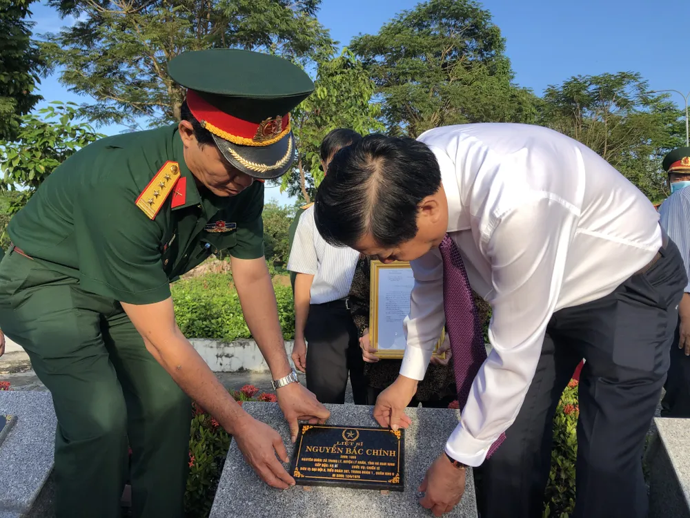 Vĩnh Long công bố danh tính 6 bộ hài cốt liệt sĩ ảnh 3