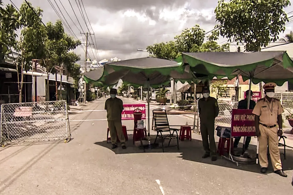 Khu vực bị phong tỏa