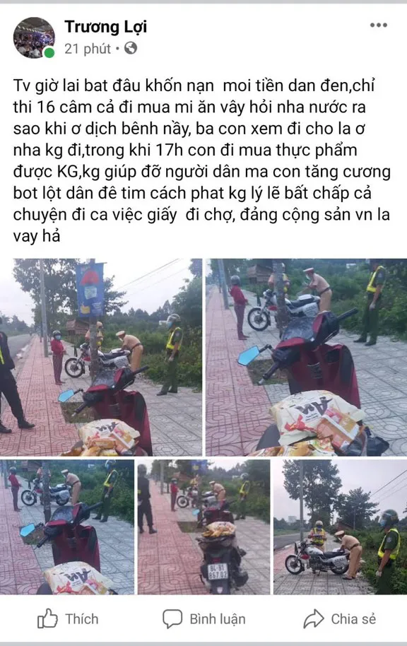 Bị phạt 5 triệu đồng vì đăng tin vu khống trên Facebook ảnh 1