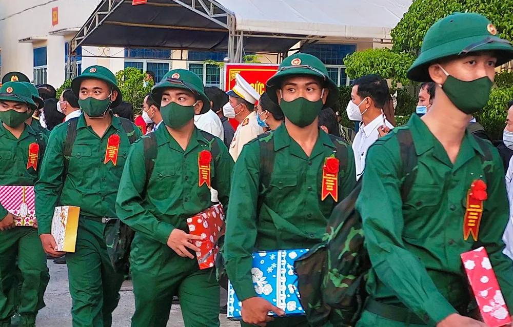 ĐBSCL: Thanh niên sẵn sàng lên đường nhập ngũ ảnh 2