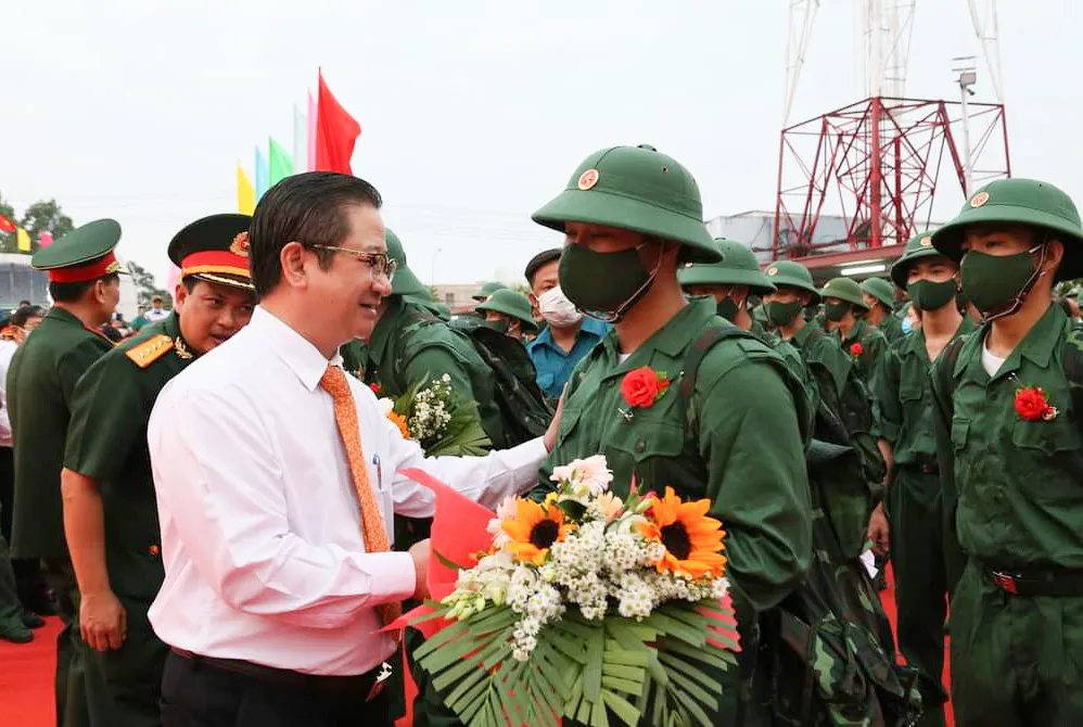 ĐBSCL: Thanh niên sẵn sàng lên đường nhập ngũ ảnh 3