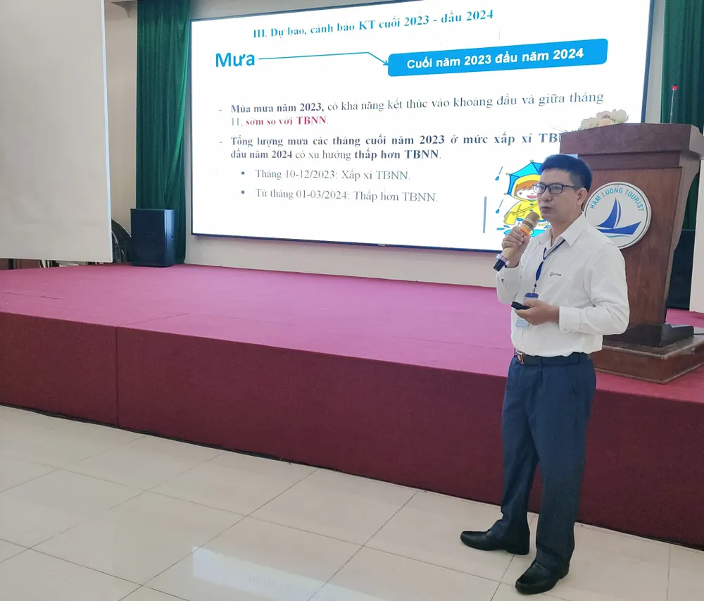 Theo Đài Khí tượng thủy văn khu vực Nam bộ, có thể tình trạng thiếu nước, hạn hán, xâm nhập mặn sẽ xảy ra sớm và nghiêm trọng trong mùa khô năm 2023 – 2024 tại Nam bộ