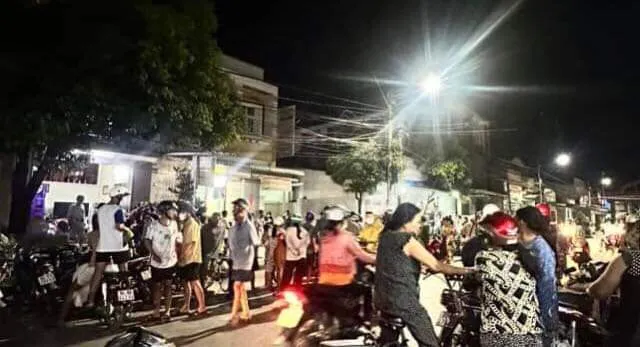 Hiện trường lực lượng chức năng bắt được Việt