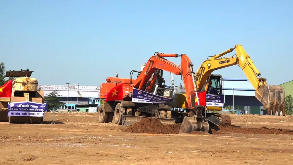 Khởi công nhà máy chế biến thuỷ sản Hoa Kỳ.jpg