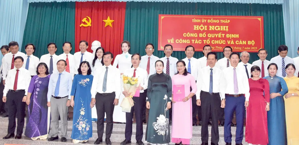 Ban Thường vụ Tỉnh ủy Đồng Tháp quyết định thành lập 4 Đảng bộ trực thuộc Tỉnh ủy