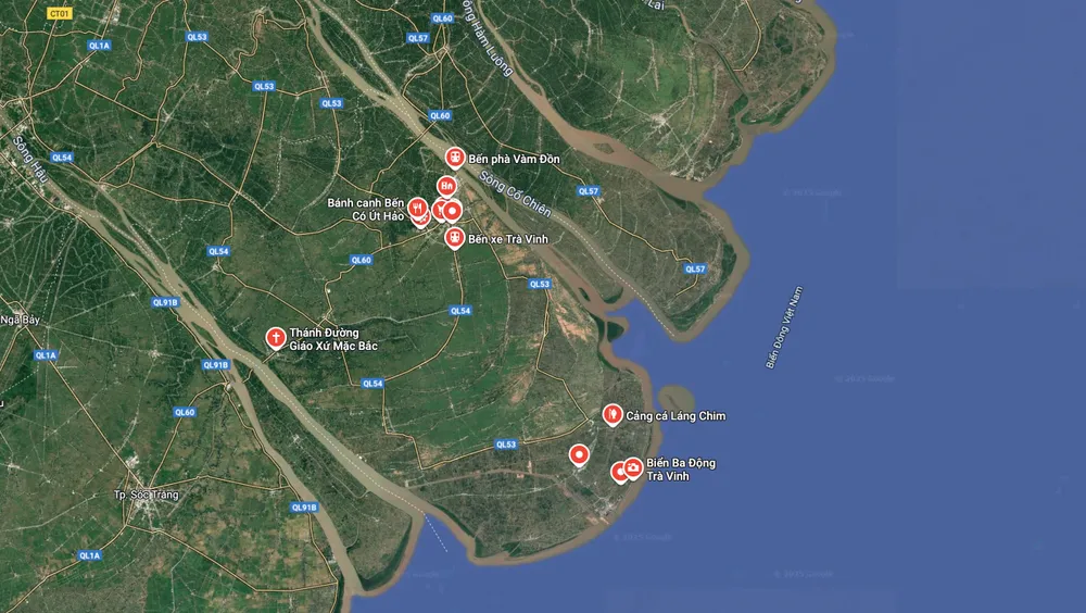 Dự kiến quý 3-2026 xây dựng tuyến hành lang ven biển Trà Vinh