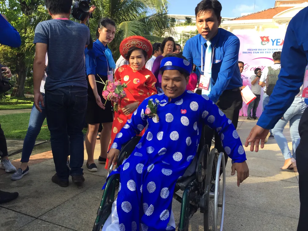 100 cặp đôi công nhân nên duyên mừng ngày Quốc khánh 2-9 ảnh 4