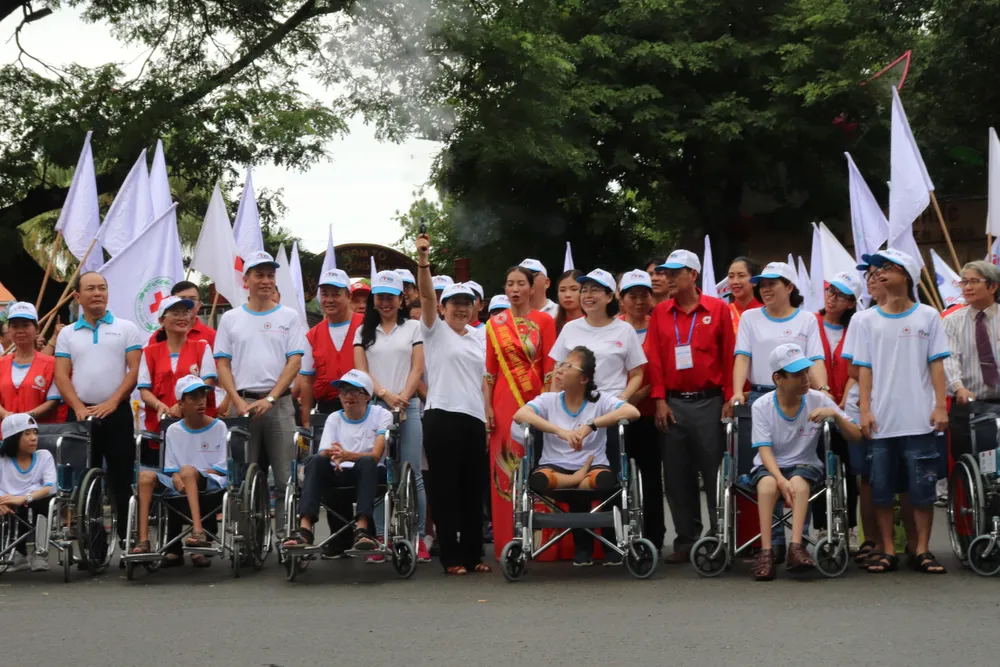 Hơn 5.000 người đi bộ Vì nạn nhân chất độc da cam ảnh 1