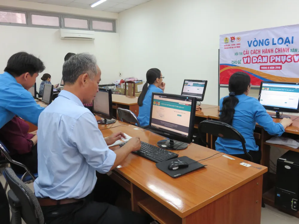 Thi cải cách hành chính tìm sáng kiến hay ảnh 1