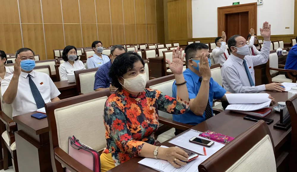 Đồng chí Nguyễn Đông Tùng được bầu làm Chủ tịch UBND quận Phú Nhuận  ​ ảnh 1