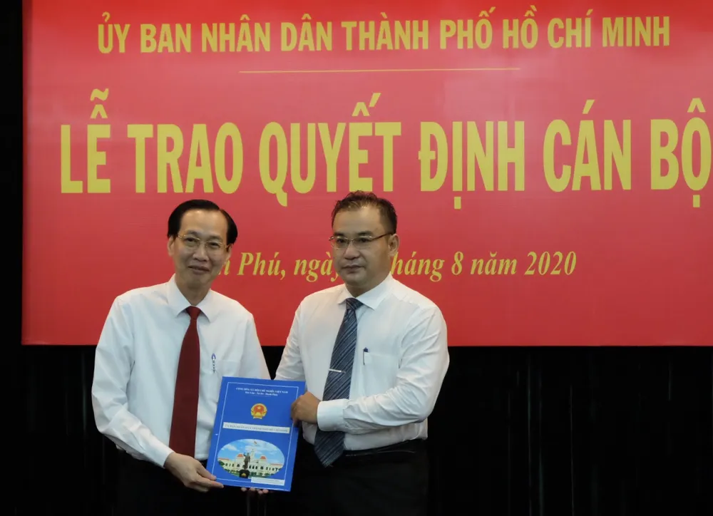 Quận Tân Phú có tân Chủ tịch UBND  ảnh 3