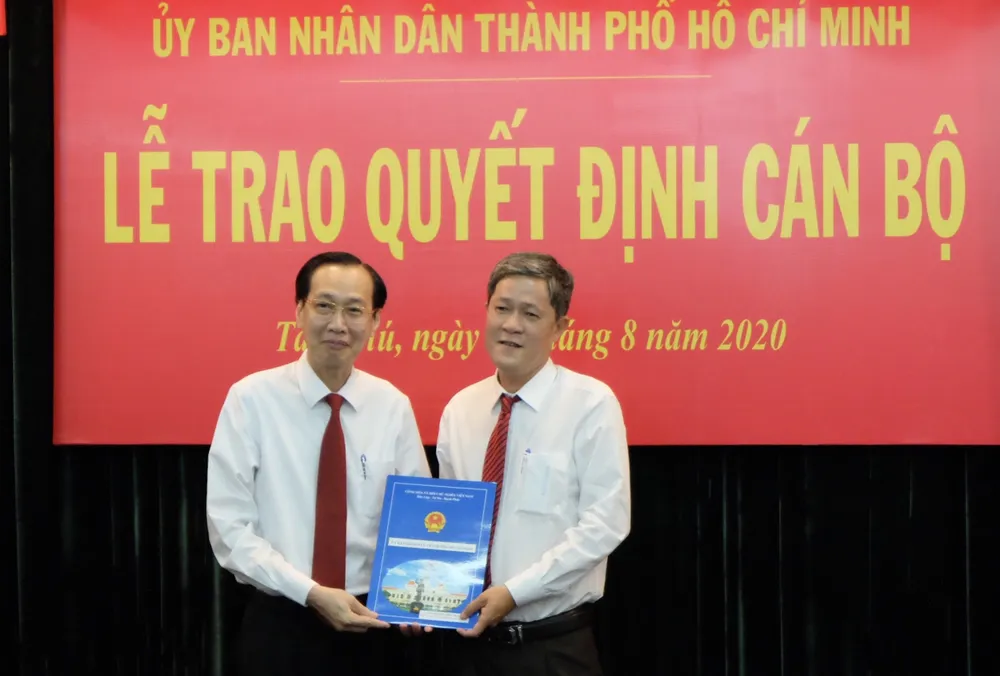 Quận Tân Phú có tân Chủ tịch UBND  ảnh 2
