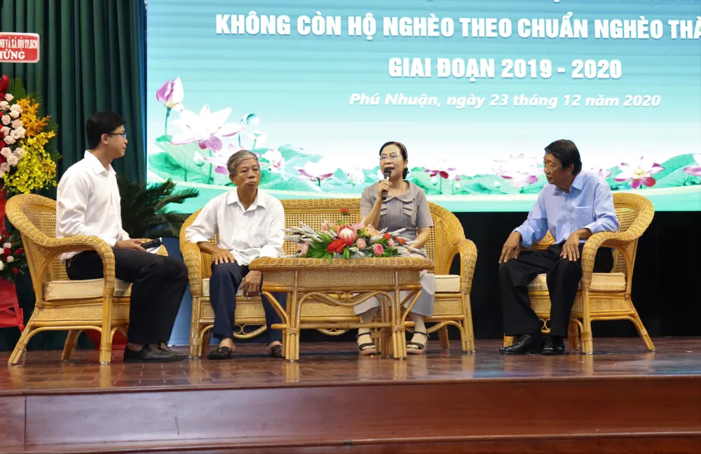 Các gương điển hình chia sẻ cách làm hay trong công tác giảm nghèo trên địa bàn quận Phú Nhuận