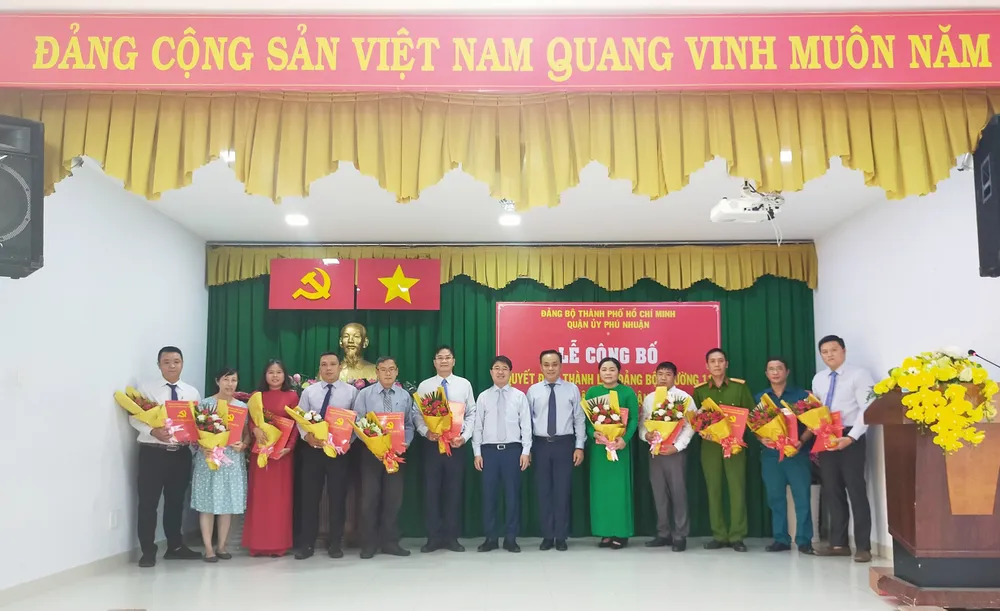 Công bố Đảng bộ, Ban chấp hành, Bí thư, các Phó Bí thư phường 11 và 13, quận Phú Nhuận ảnh 1