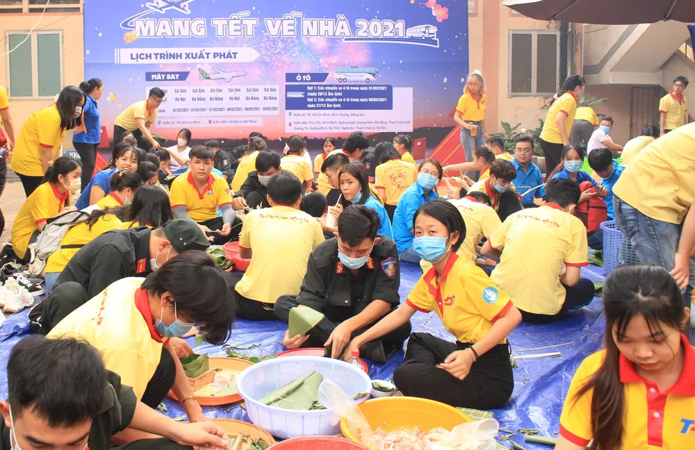 3.290 vé máy bay, tàu, xe khứ hồi đưa sinh viên, thanh niên công nhân về quê đón tết ảnh 2