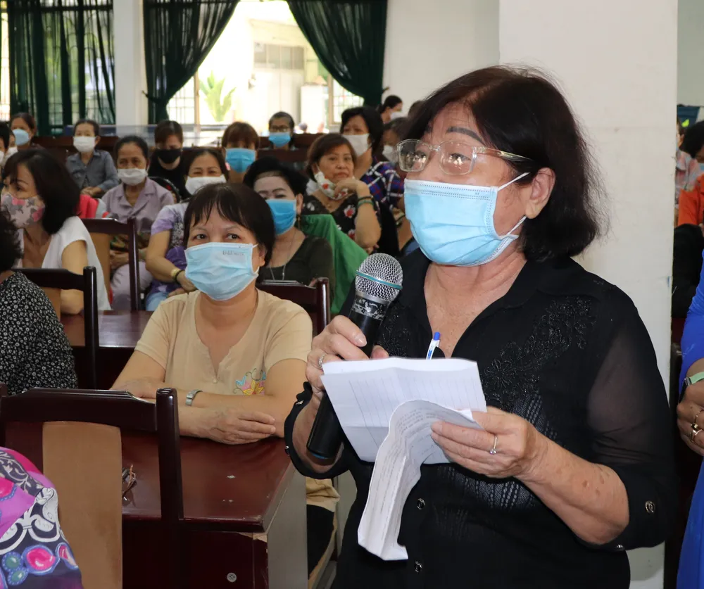 Nâng cao kiến thức chăm sóc con cho nữ công nhân nhà trọ ảnh 1