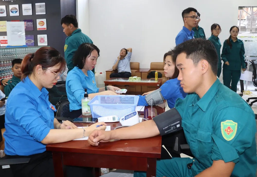 Chương trình thu hút đông đảo đoàn viên, thanh niên, chiến sĩ nghĩa vụ quân sự quận 4 tham gia