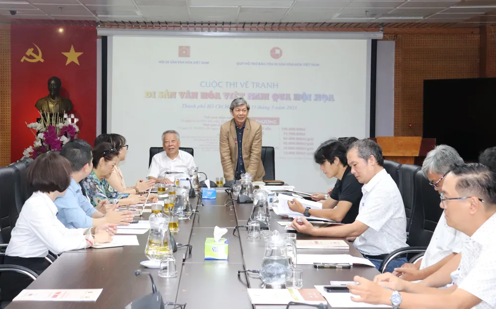 Ban Tổ chức phát động cuộc thi vẽ tranh “Di sản văn hóa Việt Nam qua hội họa” 