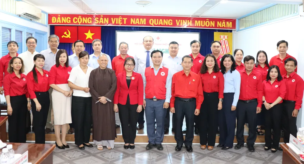 Đại biểu tham dự Hội nghị Ban Chấp hành lần thứ 3 của Hội Chữ thập đỏ TPHCM